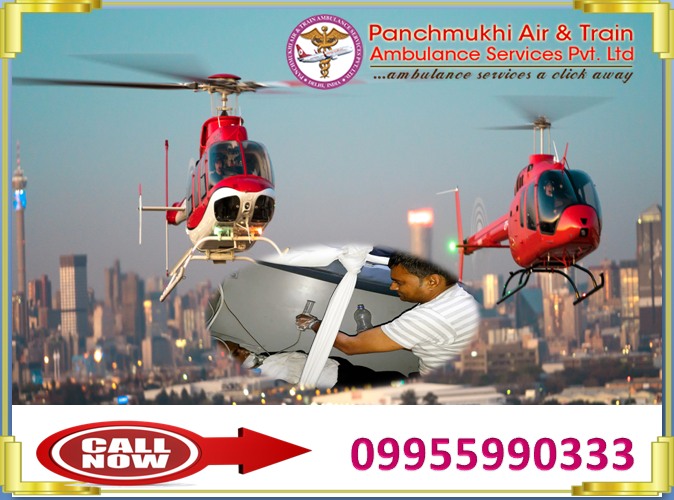 High-Class Amenities Provider-Panchmukhi Air Ambulance in Bangalore