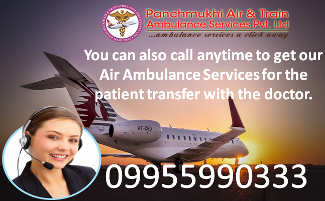Panchmukhi Air Ambulance in Guwahati-Best Medical Support Applied